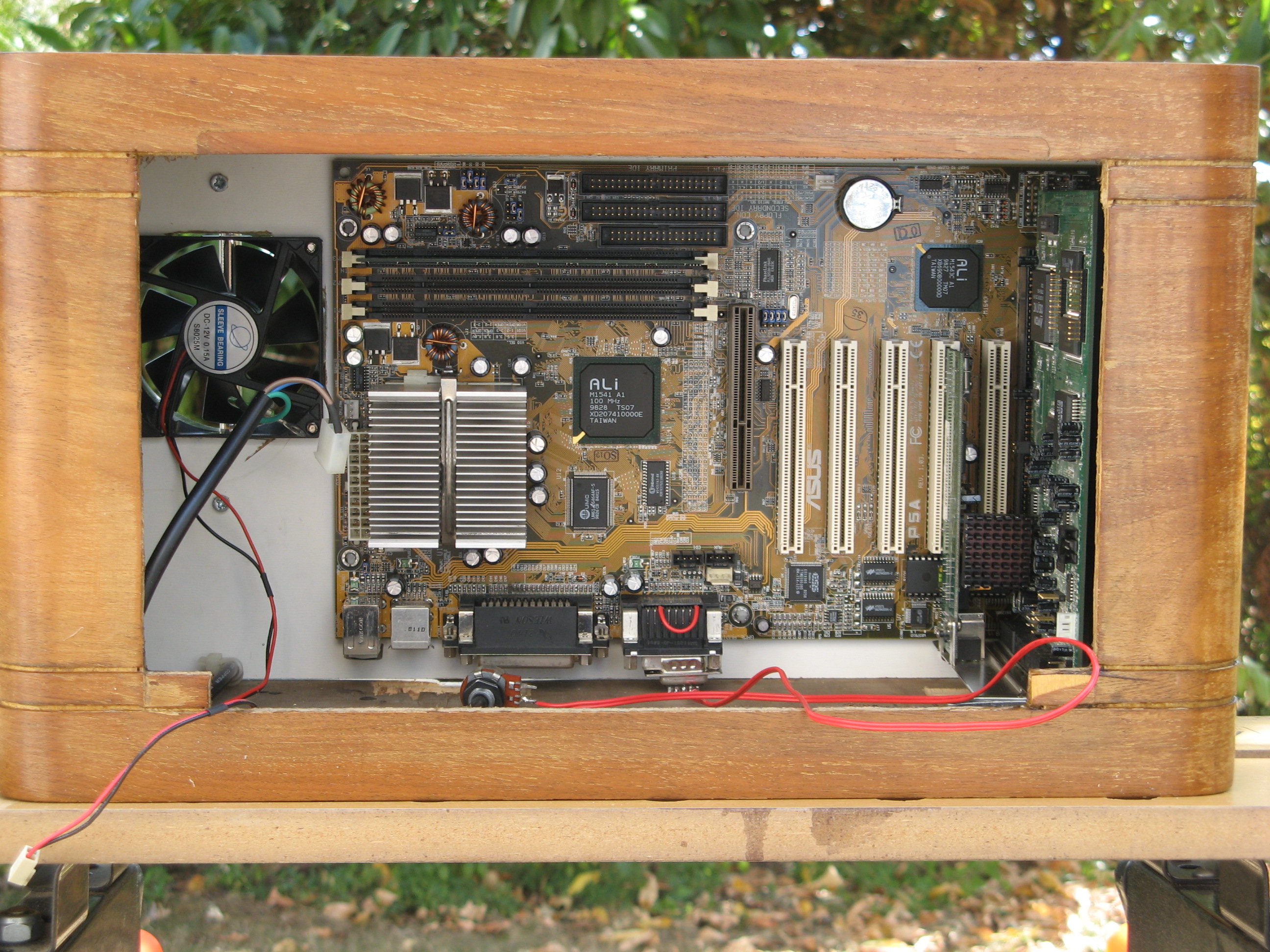 Motherboard layer, fitting
