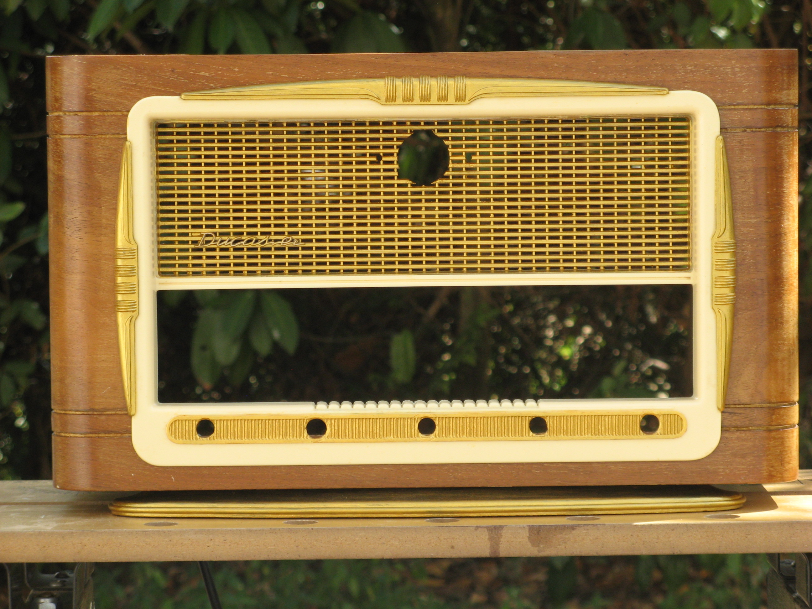 Front bezel in place